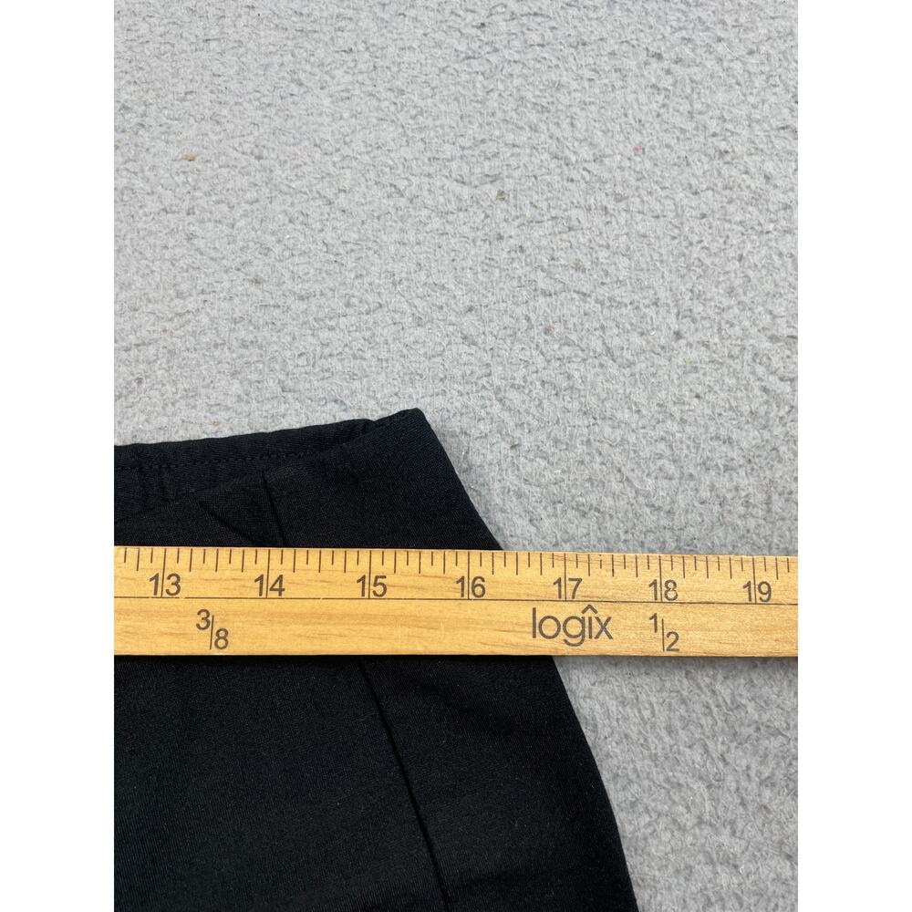 J. Jill Womens Size M Ponte Slim Leg Black Pull On Stretch Pants - Picture 4 of 8